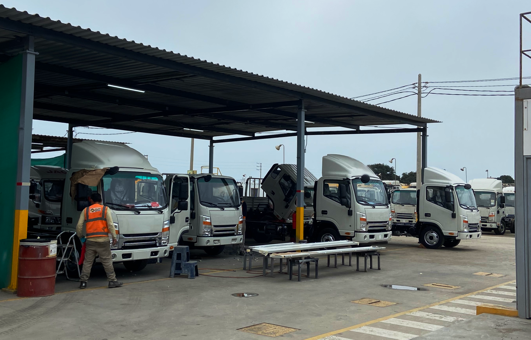 PDI(PRE DELIVERY INSPECTION) DE CAMIONES)